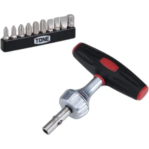 Bộ tuốc nơ vít chữ T tự động đảo chiều 12 chi tiết RDT10S Tone