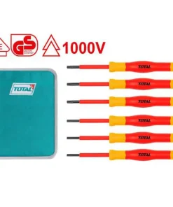 Bộ tuốc nơ vít chuẩn cách điện 6 chi tiết Total THKIPSD0601