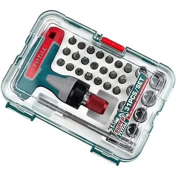 Bộ tuốc nơ vít đa năng 31 chi tiết Total TACSD30316