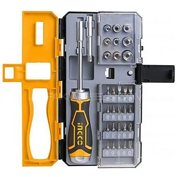 Bộ tuốc nơ vít đa năng 33 chi tiết INGCO HKSDB0338