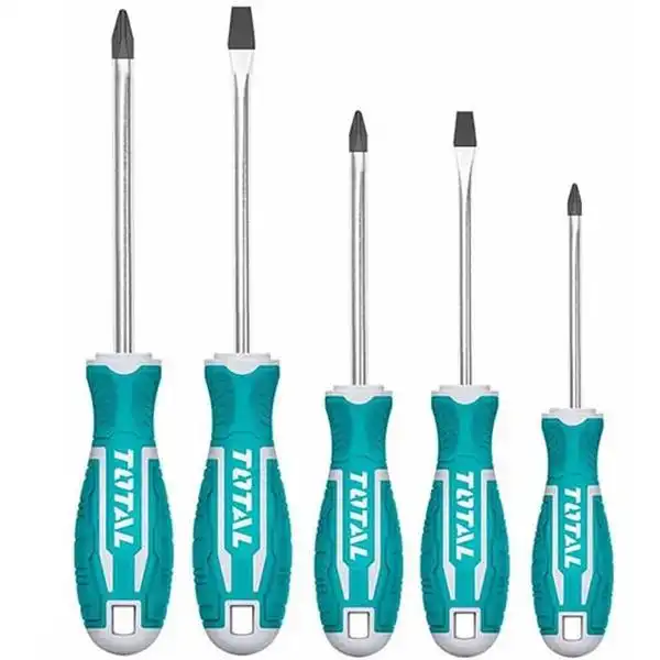 Bộ tuốc nơ vít đa năng 5 chi tiết Total THT2506052