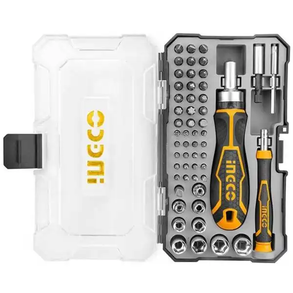 Bộ tuốc nơ vít đa năng 55 chi tiết Ingco HKSDB0558