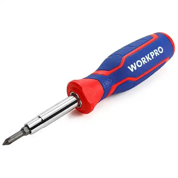 Bộ tuốc nơ vít đổi đầu 6 chi tiết Workpro WP221046