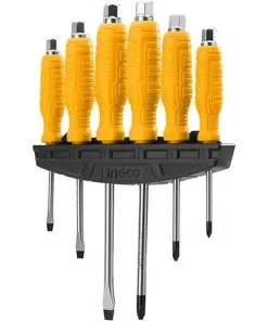 Bộ tuốc nơ vít đóng 6 chi tiết Ingco HSGTDC180601
