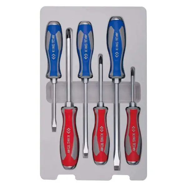 Bộ tuốc nơ vít đóng 6 món Kingtony 30206MR