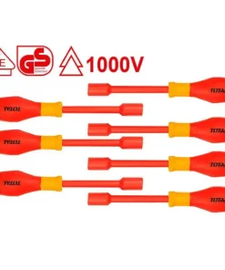 Bộ tuốc nơ vít mở tuýp cách điện Total THKISD0701 6-12mm