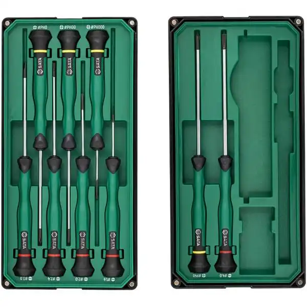 Bộ tuốc nơ vít nhỏ SATA 1bộ 9cái 09316