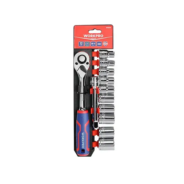 Bộ tuýp 12 chi tiết 1/2 inch Workpro WP202558