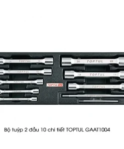 Bộ tuýp 2 đầu 10 chi tiết TOPTUL GAAT1004