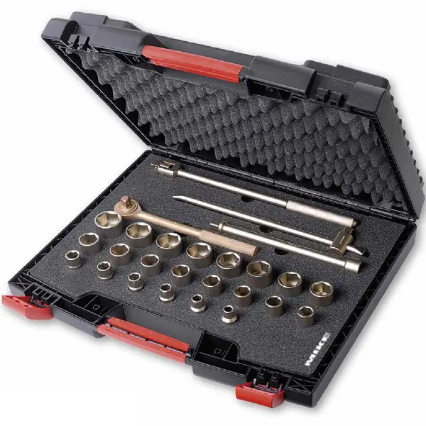 Bộ tuýp 27 chi tiết ELORA 0430002S, chống cháy nổ hệ mét