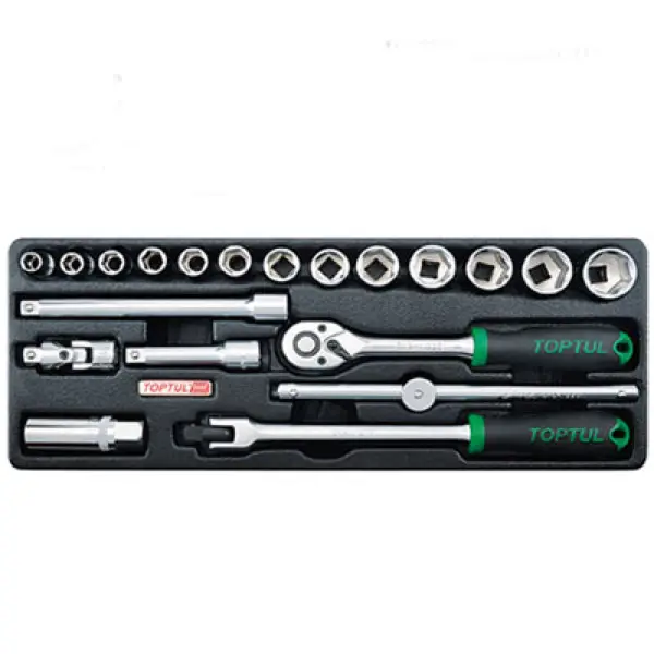 Bộ tuýp bông 3/8 inch 20 món TOPTUL GCAT2002