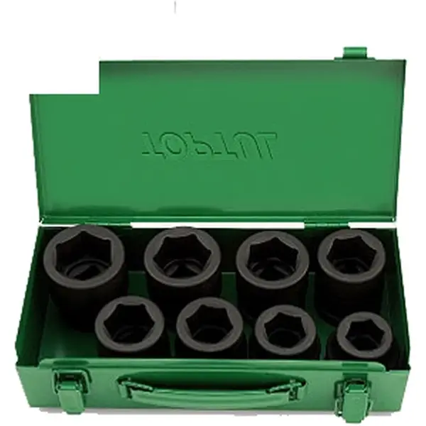 Bộ Tuýp đen mở Bu lông 1 inch 8 món