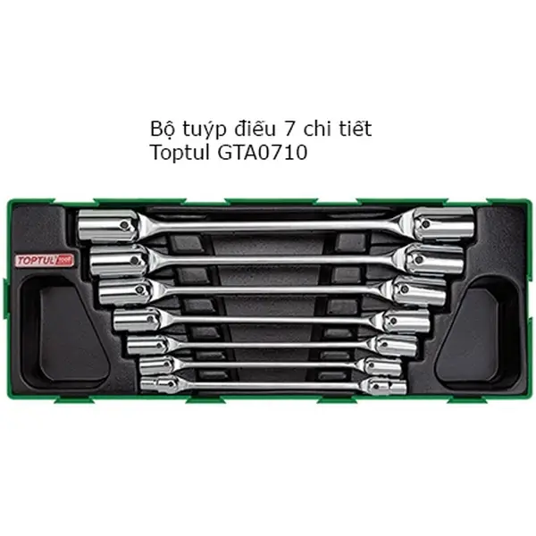 Bộ tuýp điếu 7 chi tiết TOPTUL GTA0710