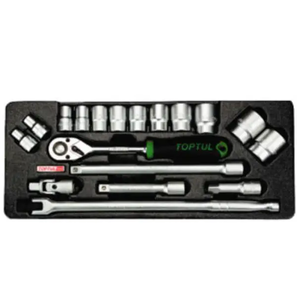 Bộ tuýp lục giác 18 món TOPTUL GCAT1801