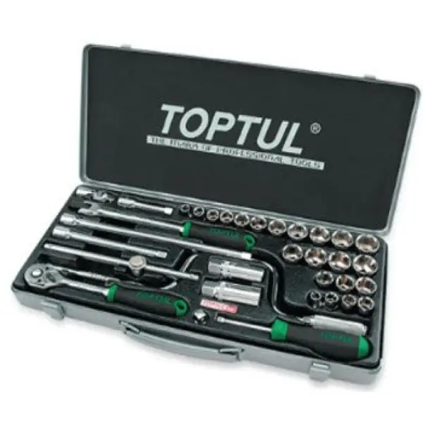 Bộ tuýp lục giác 34 món TOPTUL GCAD3403 3/8 inch