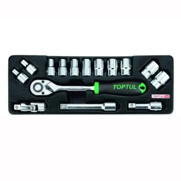 Bộ tuýp vặn ốc 15 món TOPTUL GCAT1502