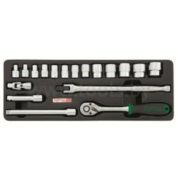 Bộ tuýp vặn ốc 18 món TOPTUL GCAT1808