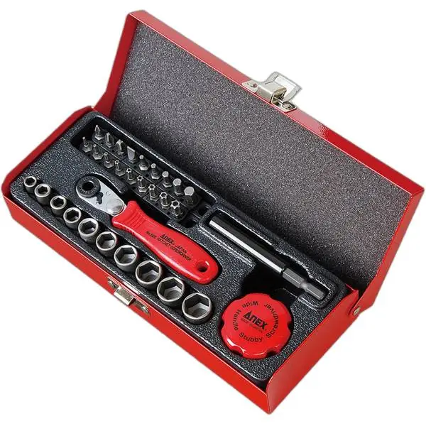 Bộ vặn ốc vít đa năng 31 cái No.525-28B Anex Nhật bản