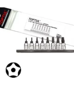 Bộ vít sao lỗ 1/4 inch 8 món TOPTUL GAAG0805