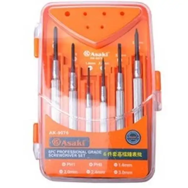 Bộ vít sửa đồng hồ 6 chi tiết Asaki AK-9076