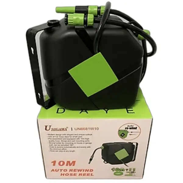 BỘ VÒI TƯỚI CÂY RỬA SÂN TỰ ĐỘNG CUỘN RULO 10 MÉT UNIGAWA 10M UN6681 W10
