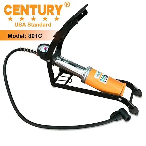 Bơm Hơi Đạp Chân 1 Ống CENTURY 801C