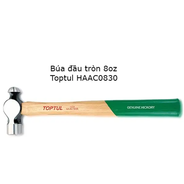 Búa đầu tròn 220g (8oz) TOPTUL HAAC0830