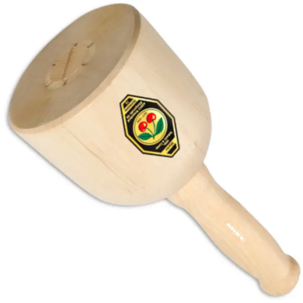 Búa gỗ thợ mộc hình quả chuông Klopfholz, Kirschen 3500