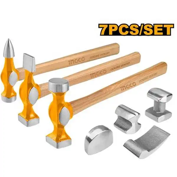 Búa Làm Đồng và Đe (7 món) Hiệu HBAFH0711 INGCO