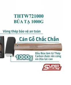 Búa tạ 1000g THTW721000 TOTAL