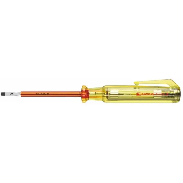 BÚT THỬ ĐIỆN ĐÈN LED PB ĐẦU DẸP 2, 5MM PB 175.0-60 LED SWISS TOOLS