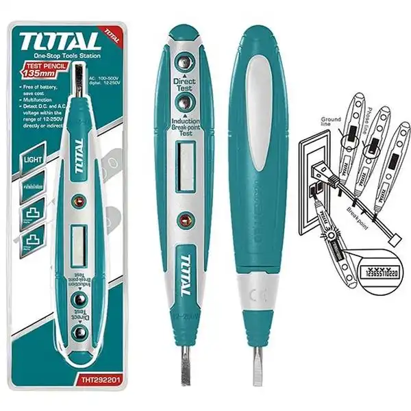 Bút thử điện hiện số Total THT292201
