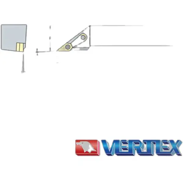 Cán dao tiện ngoài CNC MVJN Vertex