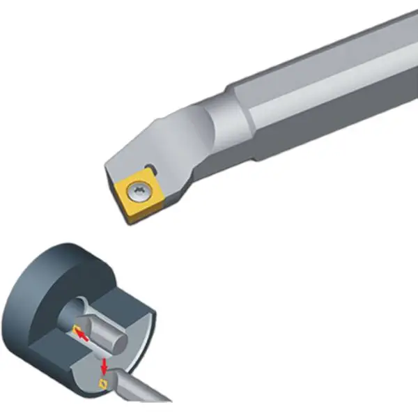 Cán Dao Tiện Trong 95 Độ Gắn Mảnh CC... SCLCR-L