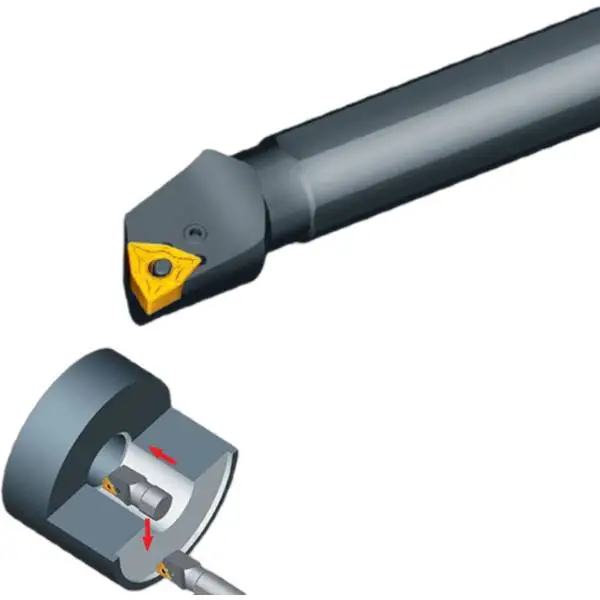 Cán Dao Tiện Trong 95 Độ Gắn Mảnh WN... PWLNR-L ZCCCT