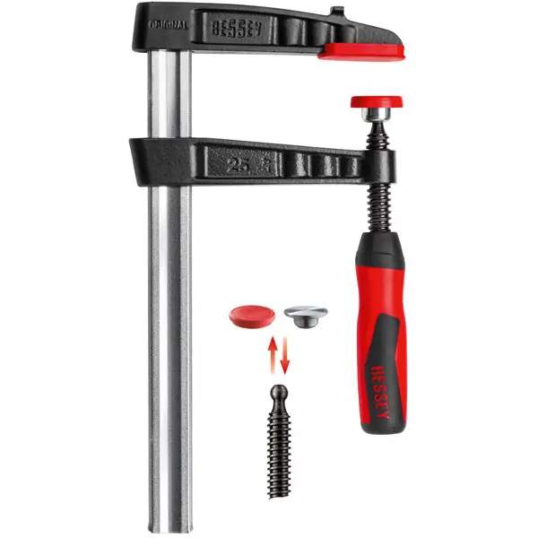 Cảo chữ F tay nắm nhựa 2 thành phần BESSEY TG-2K