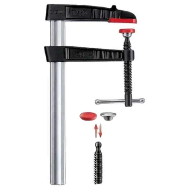 Cảo kẹp gỗ chữ F, ngàm thép đúc, tay quay chữ T BESSEY TG-K