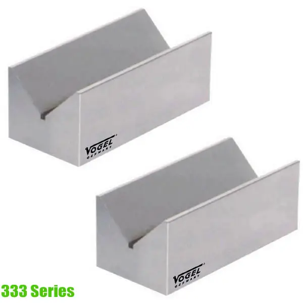 Cặp khối chuẩn V-Block 333, dung sai tối đa ±0.01mm
