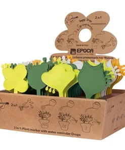 Cây cắm đánh dấu vị trí gieo hạt và lịch trình tưới Happy Drops
