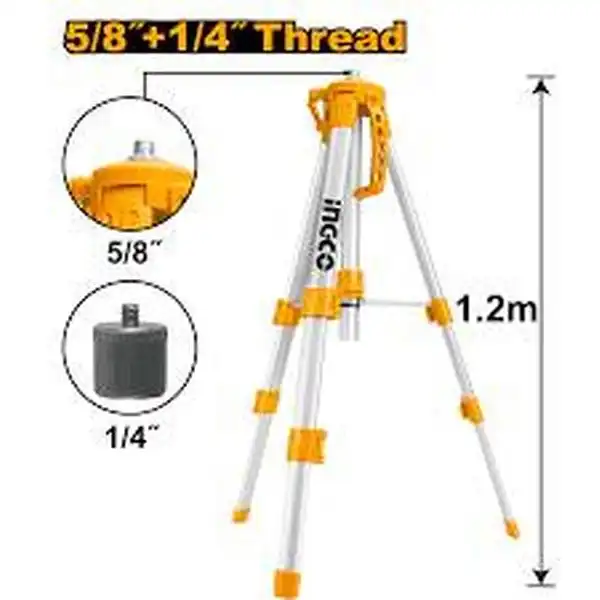 Chân Đế Đo Laser 1.2M HLLT01152 INGCO