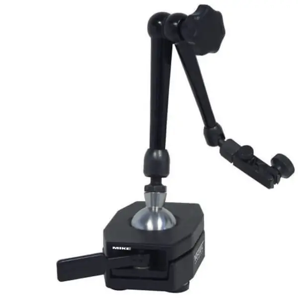 Chân đế gá đồng hồ so Vogel Germany 250120, có từ, cao 360mm