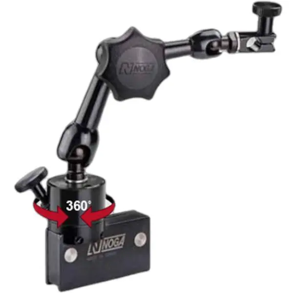 Chân Đế Từ 3 Khớp Cầu Mini Xoay 360 Độ Dòng NogaFlex NF1030 Noga