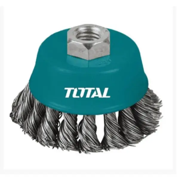 Chén cước (chổi cước) xoắn Total TAC32051 125mm
