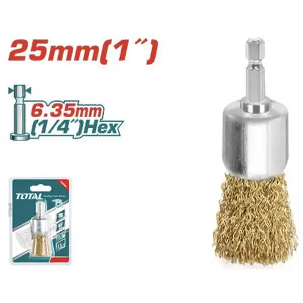 Chổi cước vàng 25mm TAC302561 TOTAL
