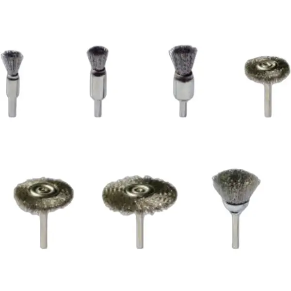 Chổi Đánh Bóng Sợi Inox Cho Đánh Bóng Khuôn ABS Miracle
