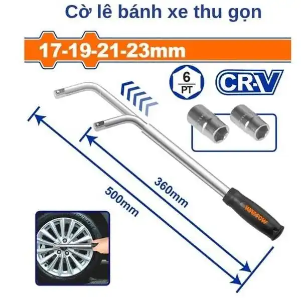 Cờ lê bánh xe thu gọn WADFOW WTH6412