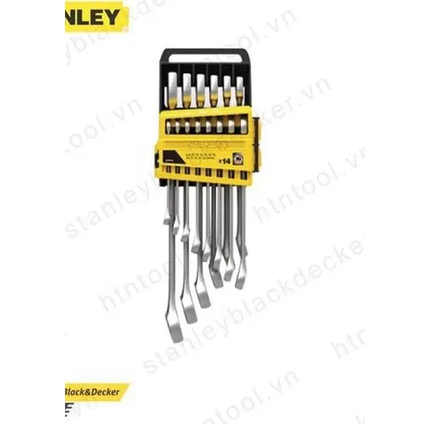 Cờ Lê Bộ Vòng Miệng Hệ Met 23 Chi Tiết Stanley 93-616