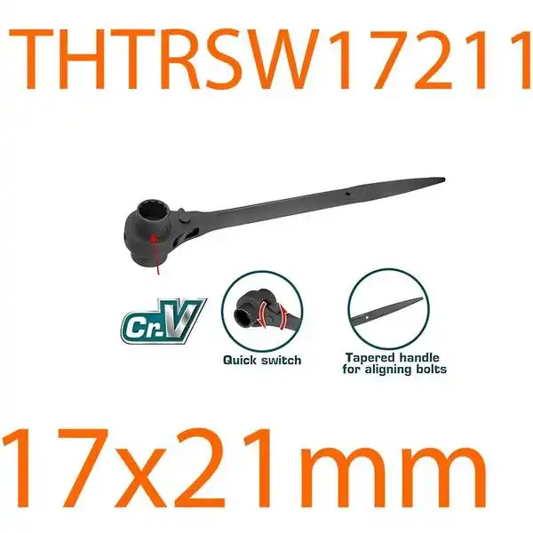 Cờ lê đuôi chuột tuýp đôi 17x21mm THTRSW17211 TOTAL