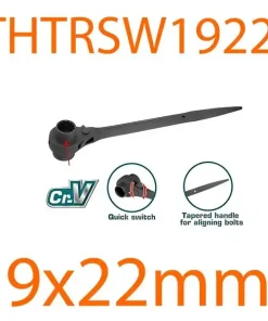 Cờ lê đuôi chuột tuýp đôi 19x22mm THTRSW19221 TOTAL