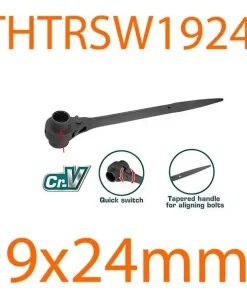 Cờ lê đuôi chuột tuýp đôi 19x24mm THTRSW19241 TOTAL